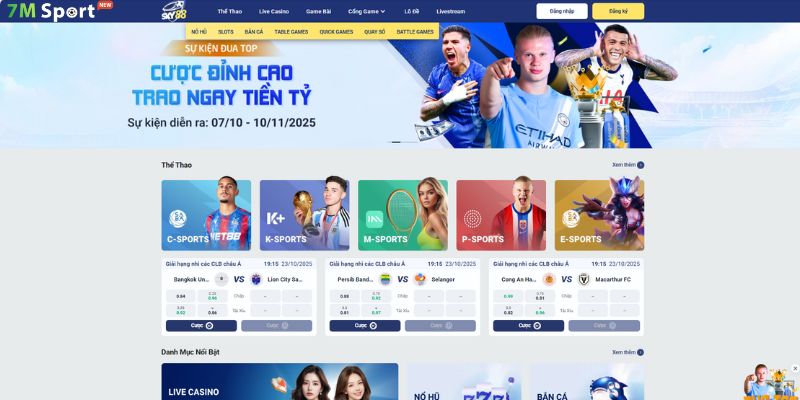 Thương hiệu SKY88 đang phát triển mạnh mẽ tại thị trường Việt Nam