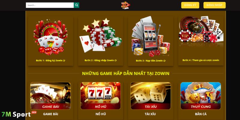 ZOWIN cam kết mang đến cho các cược thủ những trải nghiệm giải trí độc đáo