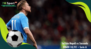 Đội hình dự kiến trước trận Napoli vs Sassuolo