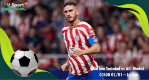 Đội hình dự kiến trước trận Real Sociedad vs Atl. Madrid